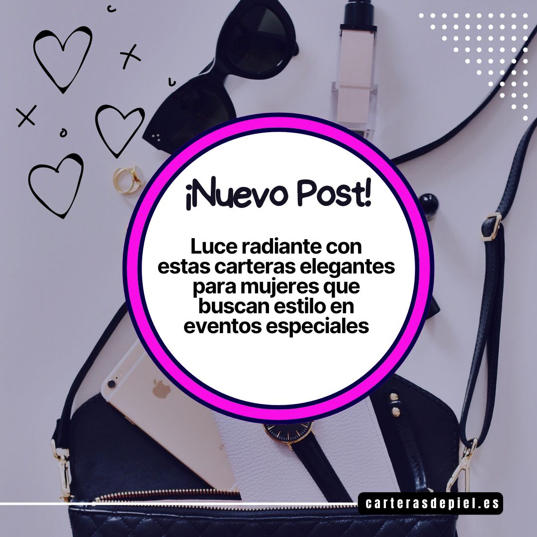 carteras elegantes para mujeres